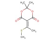 2,2-DIMETHYL-5-(1-(METHYLTHIO)ETHYLIDENE)-1,3-DIOXANE-4,6-DIONE