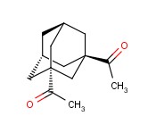 1-(3-<span class='lighter'>ACETYL</span>-1-ADAMANTYL)ETHANONE