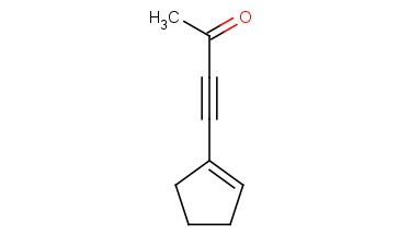 <span class='lighter'>3-BUTYN-2-ONE</span>, 4-(1-CYCLOPENTEN-1-YL)-