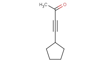 <span class='lighter'>3-BUTYN-2-ONE</span>, 4-CYCLOPENTYL-