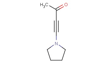 <span class='lighter'>3-BUTYN-2-ONE</span>, 4-(1-PYRROLIDINYL)-