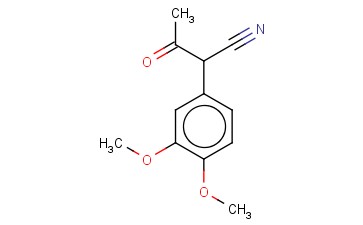 <span class='lighter'>BENZENEACETONITRILE</span>, <span class='lighter'>A-ACETYL-3,4-DIMETHOXY-</span>
