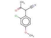 2-(2-氯-4-甲氧苯基)-3-氧<span class='lighter'>丁</span><span class='lighter'>腈</span>