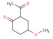 2-<span class='lighter'>ACETYL</span>-4-METHOXYCYCLOHEXANONE