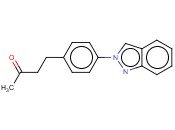4-[4-(2H-<span class='lighter'>吲</span><span class='lighter'>唑</span>-2-基)苯基]丁烷-2-酮