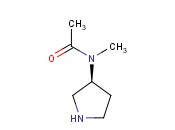 N-METHYL-N-(S)-<span class='lighter'>PYRROLIDIN</span>-3-YL-ACETAMIDE