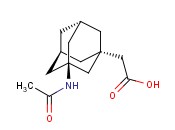 3-乙酰氨基-1-<span class='lighter'>金刚烷</span>乙酸