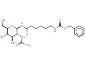 2-ACETAMIDO-N',N-(<span class='lighter'>BENZYLOXYCARBONYL</span>)-E-AMINOCAPROYL-2-DEOXY-BETA-D-GLUCOPYRANOSYL AMINE