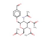 对甲酰<span class='lighter'>基</span>苯基 2-乙酰氨基-3,4,6-O-<span class='lighter'>三乙酰基</span>-2-脱氧-beta-D-吡喃葡萄糖苷