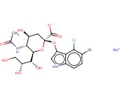 5-溴-4-<span class='lighter'>氯</span>-3-<span class='lighter'>吲哚</span>基-alpha-D-N-乙酰神经氨酸钠盐