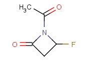 1-<span class='lighter'>ACETYL</span>-4-FLUOROAZETIDIN-2-ONE