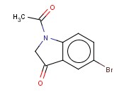 1-<span class='lighter'>ACETYL</span>-5-BROMOINDOLIN-3-ONE