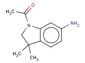 1-(6-AMINO-3,3-DIMETHYLINDOLIN-1-YL)<span class='lighter'>ETHANONE</span>