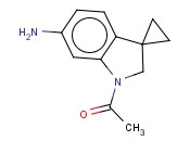 1-(6'-AMINOSPIRO[CYCLOPROPANE-1,3'-INDOLIN]-1'-YL)<span class='lighter'>ETHANONE</span>