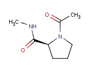 <span class='lighter'>N-ACETYL-L-PROLINE</span> N-METHYLAMIDE