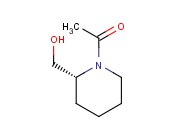 (2R)-1-ACETYL-2-<span class='lighter'>PIPERIDINEMETHANOL</span>