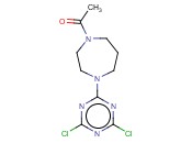 1-[4-(DICHLORO-1,3,5-TRIAZIN-2-<span class='lighter'>YL</span>)-1,4-DIAZEPAN-1-<span class='lighter'>YL</span>]ETHAN-1-ONE