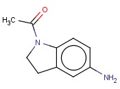 1-ACETYL-5-<span class='lighter'>AMINO-2,3-DIHYDRO-1H-INDOLE</span>