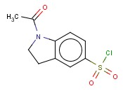 1-ACETYL-<span class='lighter'>2,3-DIHYDRO-1H-INDOLE</span>-5-SULFONYL CHLORIDE