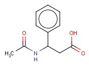 3-<span class='lighter'>ACETYL</span>AMINO-3-PHENYL-PROPIONIC ACID