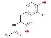 N-<span class='lighter'>乙酰</span>基-3-氟-DL-酪<span class='lighter'>氨酸</span>