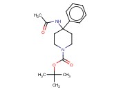 4-(乙酰<span class='lighter'>基</span>氨基)-4-苯基-1-哌啶<span class='lighter'>甲酸</span><span class='lighter'>叔</span><span class='lighter'>丁</span><span class='lighter'>酯</span>