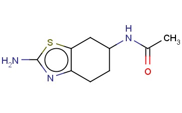 <span class='lighter'>6-ACETAMIDO-2-AMINO-4,5,6,7-TETRAHYDROBENZOTHIAZOLE</span>
