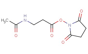 N-ACETYL-B-ALANINE <span class='lighter'>N-HYDROXYSUCCINIMIDE</span> ESTER