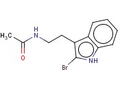 N-[2-(2-<span class='lighter'>溴</span>-1H-碘-3-<span class='lighter'>基</span>)<span class='lighter'>乙基</span>]乙酰胺
