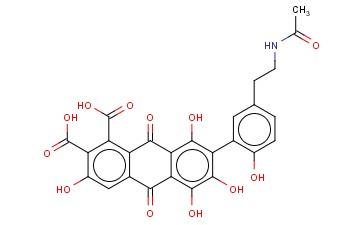 紫胶色<span class='lighter'>酸</span>A