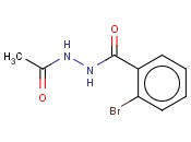 N'-<span class='lighter'>ACETYL</span>-2-BROMOBENZOHYDRAZIDE