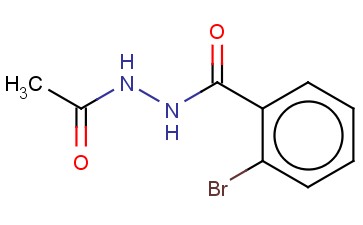 N'-<span class='lighter'>ACETYL</span>-2-BROMOBENZOHYDRAZIDE