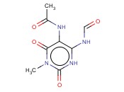 5-<span class='lighter'>乙酰</span>氨基-6-<span class='lighter'>甲</span>酰<span class='lighter'>基</span>氨基-3-<span class='lighter'>甲基</span>脲嘧啶