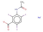 乙酰碘佐<span class='lighter'>酸钠</span>