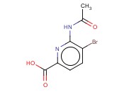 6-<span class='lighter'>乙酰</span>氨基-3-溴<span class='lighter'>吡啶</span>羧酸
