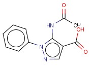 5-(乙酰<span class='lighter'>氨基</span>)-1-苯基-1H-<span class='lighter'>吡唑</span>-4-甲酸
