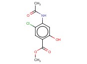 4-乙酰氨基-5-氯-2-<span class='lighter'>羟基</span><span class='lighter'>苯甲酸</span><span class='lighter'>甲</span><span class='lighter'>酯</span>