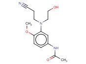 3-(N-氰<span class='lighter'>乙基</span>-N-羟<span class='lighter'>乙基</span>)氨基-4-甲氧基乙酰<span class='lighter'>苯胺</span>