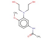 4-乙酰氨基-2-(双(2-羟乙基)氨基)<span class='lighter'>苯甲醚</span>