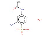 4-乙酰<span class='lighter'>氨基</span>-2-<span class='lighter'>氨基</span><span class='lighter'>苯</span>磺酸水合物