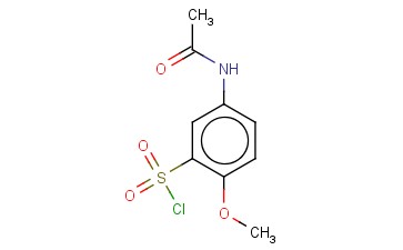 <span class='lighter'>5-ACETAMIDO-2-METHOXYBENZENE-1-SULFONYL</span> <span class='lighter'>CHLORIDE</span>