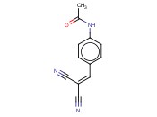 2-(4-乙酰<span class='lighter'>氨基</span><span class='lighter'>苯</span><span class='lighter'>亚</span><span class='lighter'>甲基</span>)丙<span class='lighter'>二</span><span class='lighter'>腈</span>