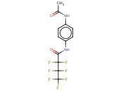 N-ACETYL-N'-(2,2,3,3,4,4,4-HEPTAFLUOROBUTYRYL)-1,4-<span class='lighter'>PHENYLENEDIAMINE</span>