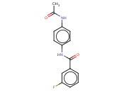 N-ACETYL-N'-(3-FLUOROBENZOYL)-1,4-<span class='lighter'>PHENYLENEDIAMINE</span>