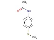 4-乙酰胺基硫代<span class='lighter'>苯甲醚</span>