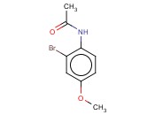 <span class='lighter'>N-ACETYL</span> <span class='lighter'>2-BROMO-4-METHOXYANILINE</span>