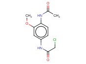 N-ACETYL-N'-(2-CHLOROACETYL)-2-METHOXY-1,4-<span class='lighter'>PHENYLENEDIAMINE</span>