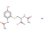 3 - (N -乙酰- L型<span class='lighter'>半胱氨酸</span>- S的基)乙酰氨基酚钠