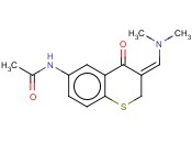 N-[3-[(<span class='lighter'>二甲基</span><span class='lighter'>氨基</span>)<span class='lighter'>亚</span><span class='lighter'>甲基</span>]-3,4-<span class='lighter'>二</span>氢-4-氧代-2H-1-<span class='lighter'>苯</span>并噻喃-6-基]乙酰胺