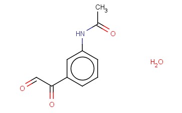 <span class='lighter'>3-ACETAMIDOPHENYLGLYOXAL</span> <span class='lighter'>HYDRATE</span>